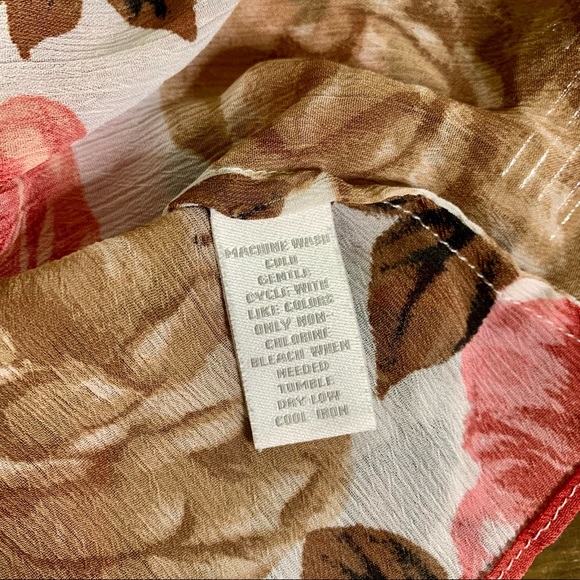 Charter Club Roses Ruffle Blouse - Picture 10 of 10